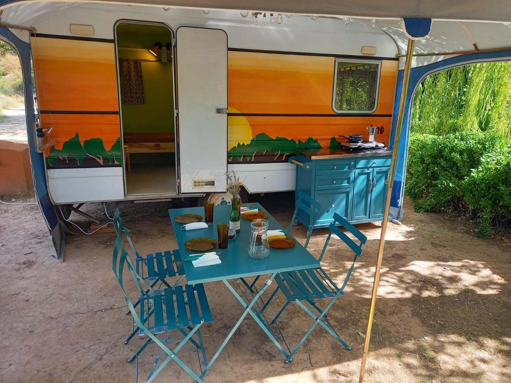 Slow Life Camping Venta Del Moro Exteriér fotografie